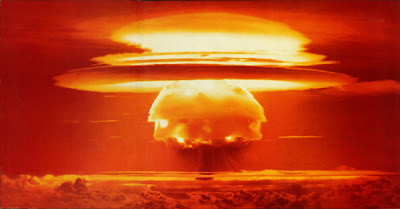 Explosión de Bomba de Hidrógeno en marzo de 1954 en el atolón Bikini
